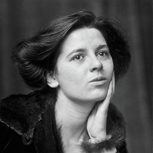 Portrait of author Rebecca West